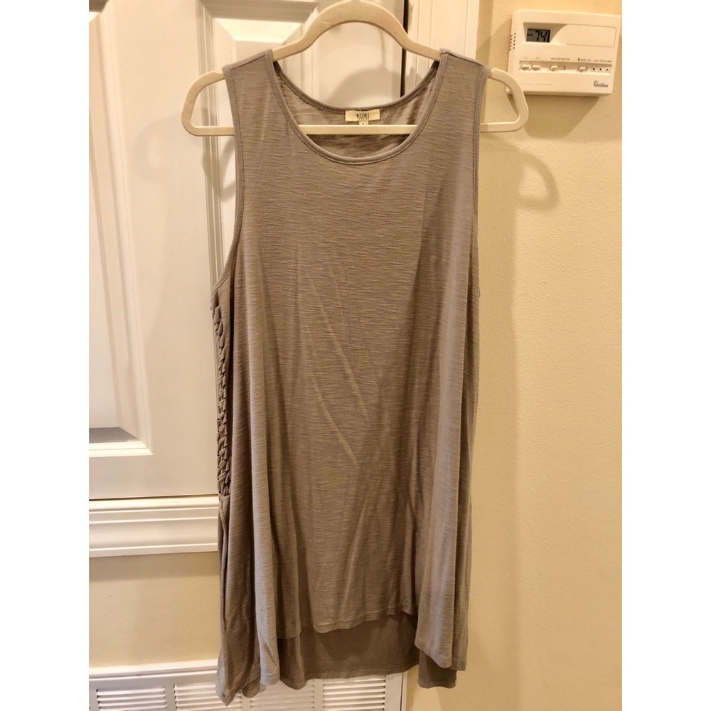 Kori America Twisted Tunic Dress